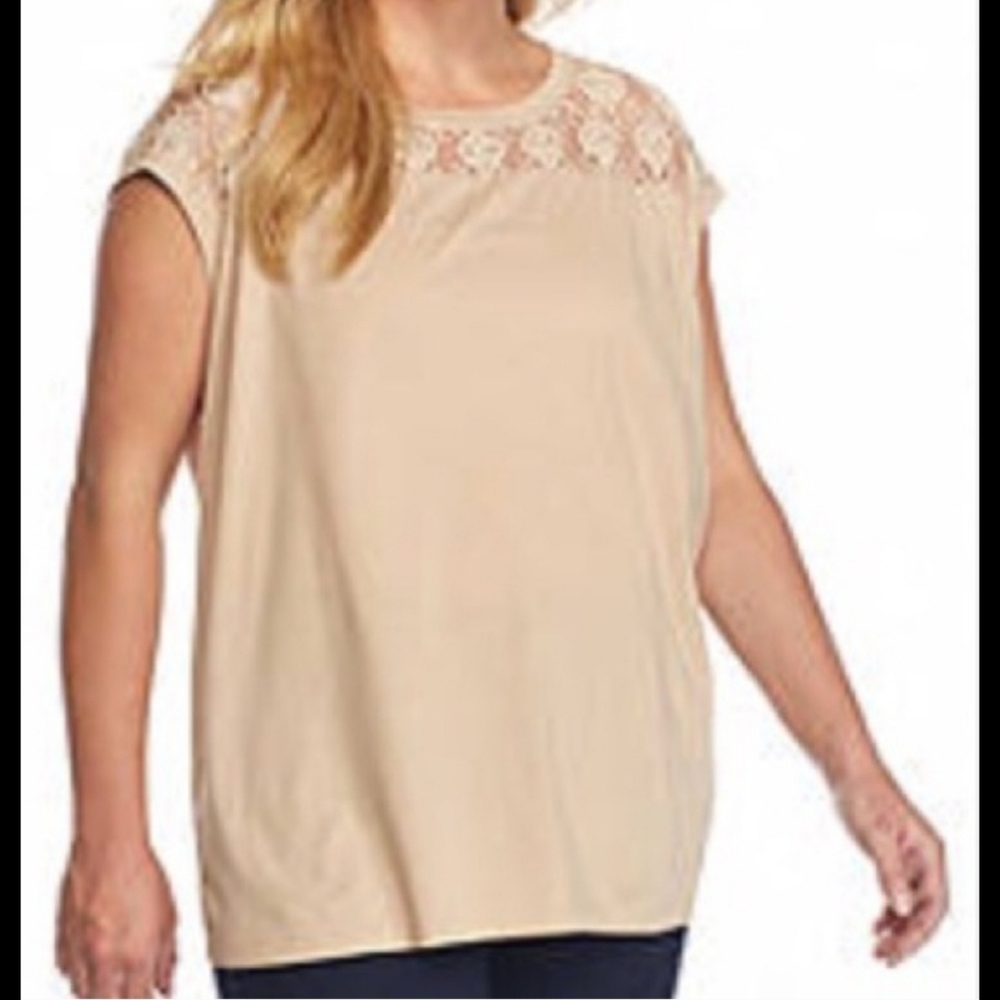 White Beaded Shirt Size XXL